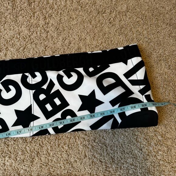 Goldbergh pippa Skistar Ski Pants Pippa Ski Pants White Black Logo Waterproof 8 - Picture 7 of 9